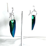 Beetle Wing Earrings