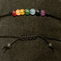 Rainbow adjustable bracelet