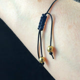 Stackable Adjustable Heart Rainbow Bracelets