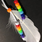 Rainbow Dreamcatcher in White