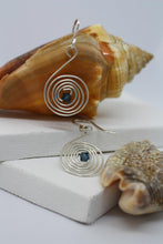 Load image into Gallery viewer, Simple Spiral Earrings
