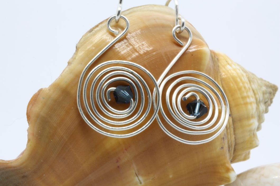Simple Spiral Earrings